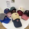 W Letter Deep Wide Brim Baseball Sunshade Women's Spring/Summer Plus Big Pannband Duck Tongue Hat Show Face Face Face Moft Top Men