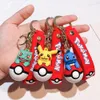 Ins Cartoon 3D vêtements PVC pendentif bijoux porte-clés sac à dos ornement voiture porte-clés cadeaux 090601