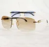 Dirty Designer Men Carter Oversize per le donne Buffalo Occhiali da sole Luxury White Horn Glass Big Shades Nuovo Bkvcv7244864