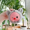 Leuke Loopy Knuffel Cartoon Bever Hanger Soft Gevulde Pop Sleutelhanger Autosleutel Ring Rugzak Tas Decor Kid Gift