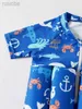 One-pieces Enfants flottabilité maillot de bain garçon fille une pièce maillots de bain enfants dessin animé imprimé natation 2024 nouveau infantile flottant éruption gardes vêtements 24327