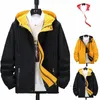 Windjack met capuchon Man 8XL 7XL Japanse Casual Blous Jaket Hoodies Zwarte Mannelijke Plus Size 6XL Bomber Lente Herfst Kleding Jassen Y0lb #