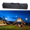 Förvaringspåsar Vattentät tältpåse Hållbar duk stor kapacitet Picknickhandväska Bagage Pack Pouch Camping