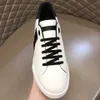 Scarpe da design da uomo di lusso da donna Allenatori da donna a bassa corsa in bianco e nero cagnone casual