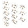 Dekoracyjne kwiaty mrówki rzemiosło jelenie sztuczne rogi świąteczne fake fake mini róg plastikowe ozdoby do imprezowych zapasy imprezowe