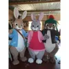 Maskot kostümleri sıcak satış köpüğü sevimli mavi tavşan bebek karikatür peluş peluş Noel süslü elbise cadılar bayramı maskot kostüm
