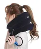 Velvet Neck Traction Soft Comfort Brace Device Unit für Kopf-Rücken-Schulter-Nacken-Schmerzen Gesundheitspflege Nutzen Sie eine Zeit, lindern Sie Schmerzen Langlebig4440222