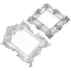 Frames 2 Pcs Mini Po Frame Props Display Shelves Ornament For Baroque Gold Picture Ornaments Decoration Resin