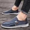 Casual Shoes 2024 Men Leisure Walk Canvas Fashion Lightweight Non-slip Loafer Flats Sneakers Vulcanized