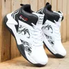 Casual Shoes Men Basketball Non-slip High Top Indoor Training PU Leather Sneakers Unisex Trainers 2024 Adult