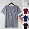 Стильная мужская футболка Ice Silk, летняя повседневная футболка, топ от M до 4XL, однотонная мужская футболка, спортивная одежда 01cF #
