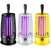 UV Led Mosquito Killer Lamp Repelente Eletrônico Choque Elétrico Insect Killer Light Insect Trap UV Fluorescente Light Bug Zapper Lanternas Portáteis