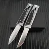 2Models Reate Assisted Open Folding Knife D2 Blade Aluminum+G10 Handles Tactical Camp Hunt Pocket Knives EDC Tools