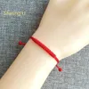 Charm Bracelets Shining U Chinese Style Lucky Red Line Handmade Bracelet For Women Men Fashion Accessory