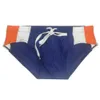 Zwemkleding voor heren Zwemkleding voor heren Gesplitste zwemslip Lage taille Zwemmen Korte kofferbak Sport Strandbroek Badpak Bikini Man Sexy pak Surfen 24327