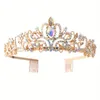 Pinces à cheveux diadème de mariage couronne de mariée en cristal avec peigne strass diadème de bal diadèmes et couronnes accessoires