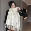 Schals Winter Plaid Schal Pashmina Warm Weich Lange Fransen Verdickt Elegante Kaschmir Schals Frauen