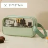 Torebki kosmetyczne przezroczyste wodoodporne przenośna torba podróżna PVC Makeup Toalet Mybher Foo Outdoor Przechowowanie łazienki