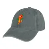 Berets Orange Bird Cowboy Hat Militar Tactical Cap Golf Baseball Homens Caps Mulheres