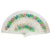 Decoratieve beeldjes Simple Hand Fan Burr Free Home Decoratie Ornament Dance Smooth Surface Lichtgewicht feestbenodigdheden