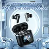 YX27 Touch Screen TWS Auricolari Bluetooth 5.4 Auricolari wireless ANC Stereo Qualità del suono Lunga durata Gaming Auricolare Cuffie sportive