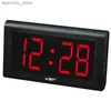 Zegrze biurka Rodzice Zegar LED Cyfrowe cyfrowe liczby plastikowe zegar stołowy Duże zegary biurkowe z EU /US Plug Luminous Clock24327