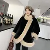 Top in pelliccia da donna Giacche per abbigliamento donna Giacca finta Cappotti Colletto alla coreana Cappotto freddo invernale T87