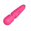 Vibrador Femenino Punto G Juguete Sexual 20 Modos 8 Velocidades Varita Masajeador Silencioso Impermeable USB Recargable Vibrador De Mano Inalámbrico Juguetes Sexuales Vibrador para Placer Juguete Adulto