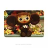 Carpets Cheburashka Soviet Russian Cartoon Non-slip Doormat Love Flower Bath Kitchen Mat Outdoor Carpet Indoor Pattern Decor