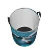 Laundry Bags Basket Dolphins Lovers Cloth Folding Dirty Clothes Toys Storage Bucket Household