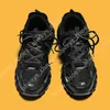 Tasarımcı Klasik Kişiselleştirilmiş Spor Ayakkabıları Track 3.0 Led Hafif Ayakkabı Lüks Erkek Yüksek kaliteli kadın şarj edilebilir LED Hafif Platform Ayakkabıları 35-46 Boyut