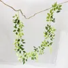 Decorative Flowers Willow Vine Artificial Flower Simulation Decoration Multi-Purpose Craft Art Decor For Balcony Home Garden Wedding