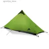 Tält och skyddsrum 3f UL Gear Lanshan 1 Outdoor Ultra Light Camping Tält 1 Person 3 Säsong Professional 15D Silicone Lanshan 1 Sladdless Tent24327