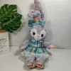 Śliczna kratona spódnica królika Plush Toys dla dzieci gry towarzysze wakacyjne dzieci prezent na pchanie zwierząt dekoracje pokoju