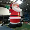 wholesale free ship outdoor games activities 6m 20ft big inflatable santa claus Father christmas inflatables balloons for holiday advertising