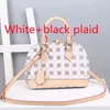 2024 Designer Shell Bag Women's Shoulder Bag Luxury Crossbody Bag Plaid Bag Master Women's Bag Black Bag Luxury Makeup Bag Tasche Luxury Bag