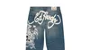 Hip Hop Punk Skull Print Baggy Blue Jeans für Frauen Y2k Street Wear Lässige gerade Hose mit weitem Bein Verkauf von Denim-Hosen 240312