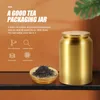 Storage Bottles Copper Tea Canister Pot Container Jar Coffee Airtight Sealed Tank Bean Holder