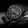 Pesado Glow Glow Impermeável High End Men's Quartz Watch