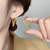 Designerörhängen för Women Girl Ins Style Triangle Geometric Earrings Stud for Party Jewelry Gift