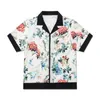 Casa Blanca koszulka designerka koszule Mężczyźni szorty casa graficzne tee męskie
