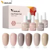 Venalisa Branded Kit Gel Nail Polish 6/12pcs/lot x7.5ml Semi Permanent Neon Color Learner Soak Off UV LED Nails Varnish Set 240321