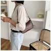 Borse a tracolla Borsa a mano in pelle PU modello coccodrillo Borsa da donna Borsa da donna alla moda Ascella Borsa da donna casual retrò Tote All-match