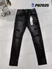 Designer Herren Jeans Desig 55 Farben Langer Nilpferde Aufkleber Sticker Slim Denim Straße Streetwear Skinny Hosen Großhandel 2938 Lila J.