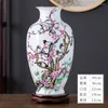 Vaser keramisk vasblommor arrangemang vardagsrum pastell sovrum dekoration hantverk jarrones floreros jarron dekor