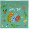 Party Decoration Easter Happy Decor 20PCS Egg Tissue Paper Table Carrot