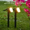 Solar Pathway Lights 46 LED Outdoor Garden Lamp Waterproof Landscape Walkway Driveway Lawn Decor