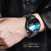 Orologi 2024 New Men Smart Watch Visualizza sempre il tempo Bluetooth Call Sport Music 4GB Memory Card Smartwatch per Man Clock Android iOS