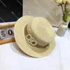 Cel Patchwork Sunbonnet Women Beach Straw Hats Summer Sun Visor Caps Outdoor Sun Protection Hat