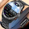 Titta på nya Bluetooth Call Smart Watch Men Waterproof Sport Fitness Armband Väder Display Man Smartwatch för Oppo Huawei Xiaomi -telefon